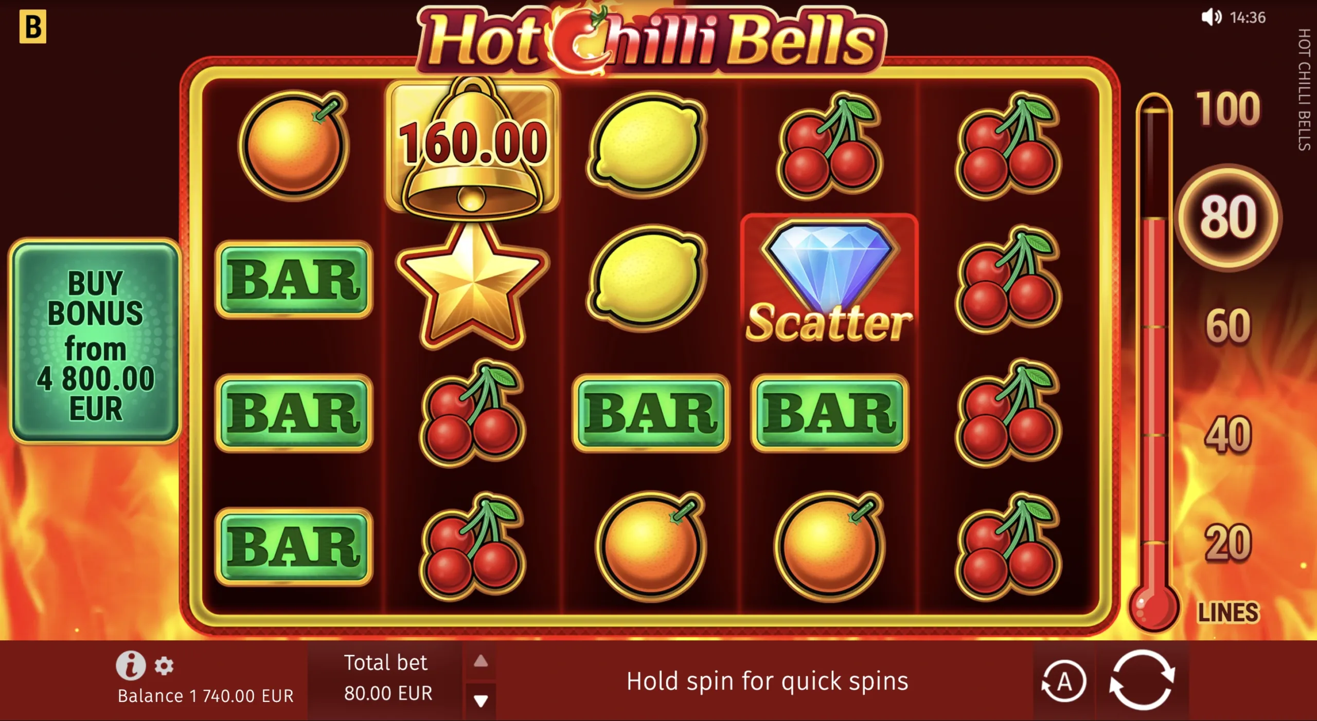 Hot Chilli Bells game artwork